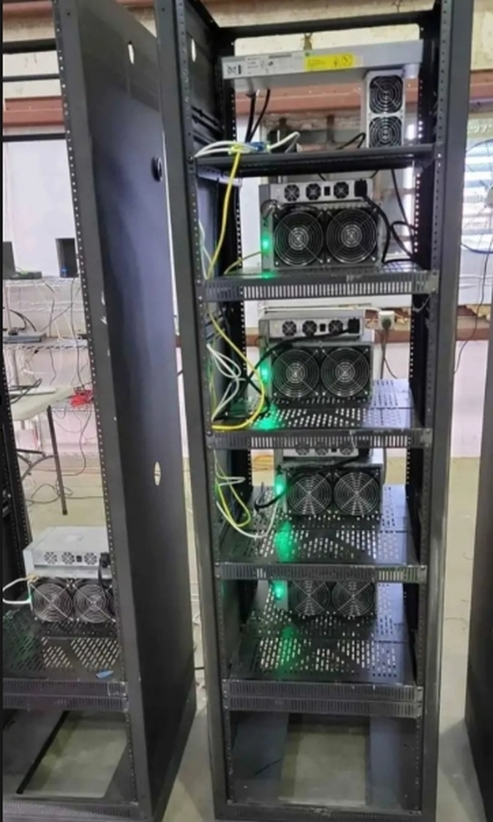 ASIC mining farms
